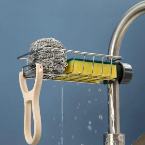 Sink Faucet Sponge and Soap Rack