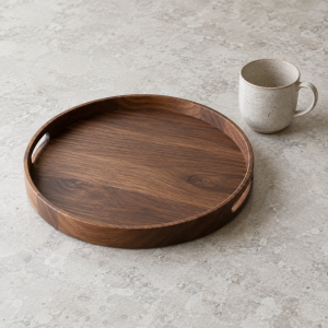 Morning serving tray — sample product illustration